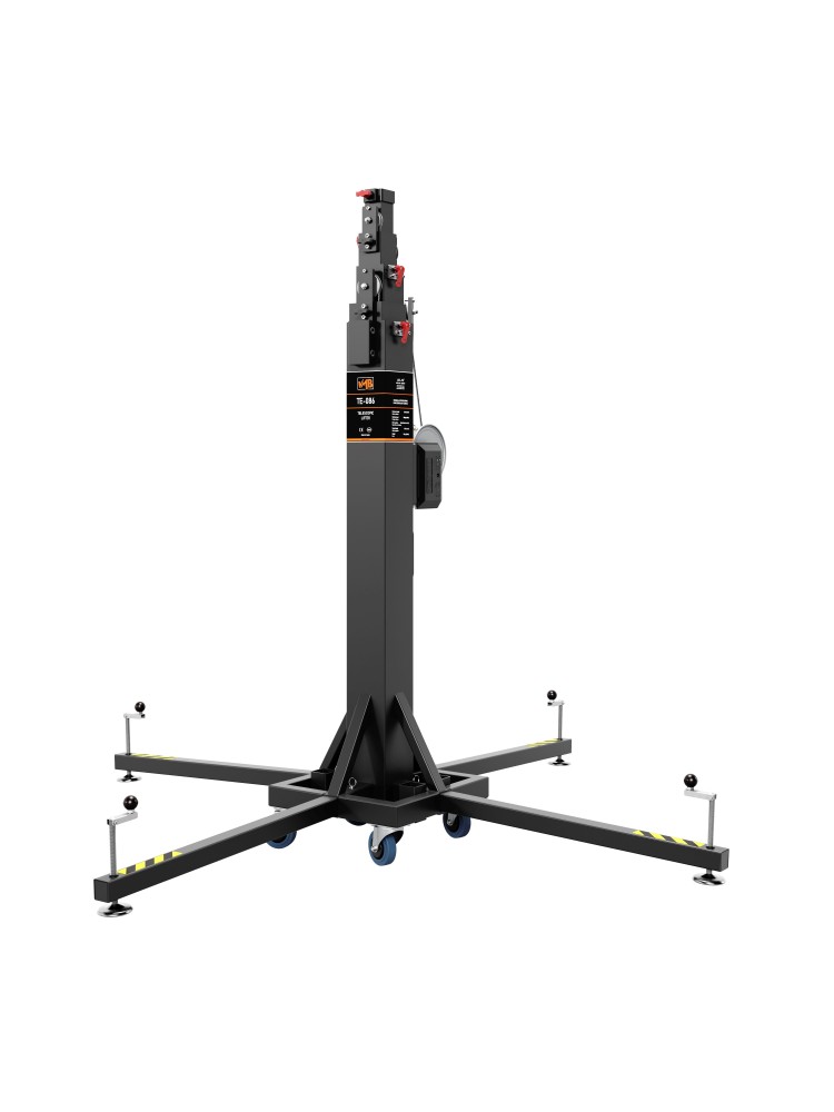 VMB TE-086B ALS schwarz 6,5/1,87m/300/129kg Traversenlift BGV-C1