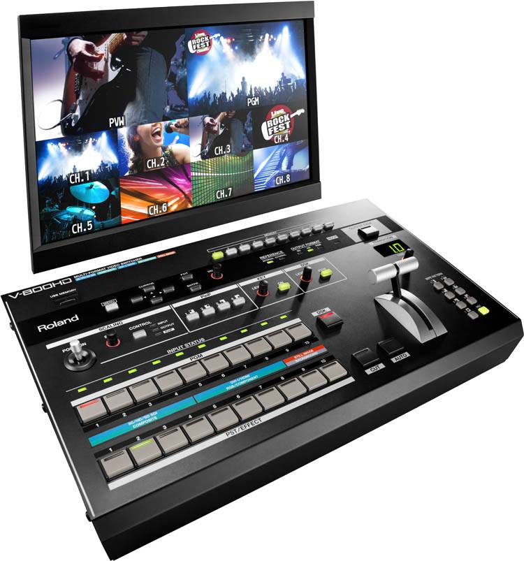 ROLAND V-800HD Multi-Format Video Switcher – gebraucht im Koffer Case gebraucht