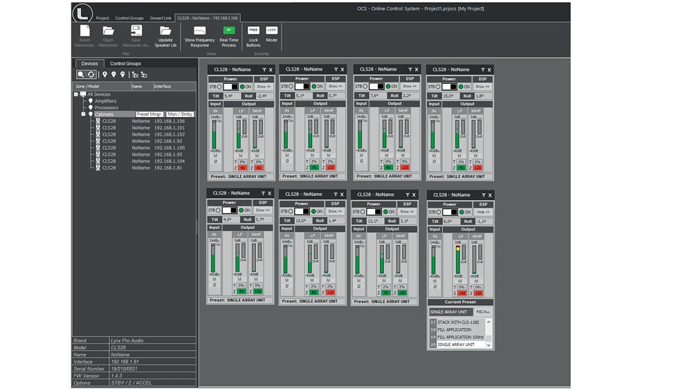LYNX pro-audio GTX-14K