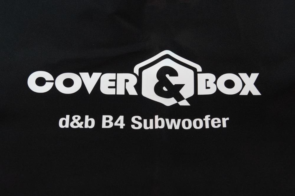COVER & BOX Schutzhülle d&b B4 Sub mit Deckel aus Poly schwarz