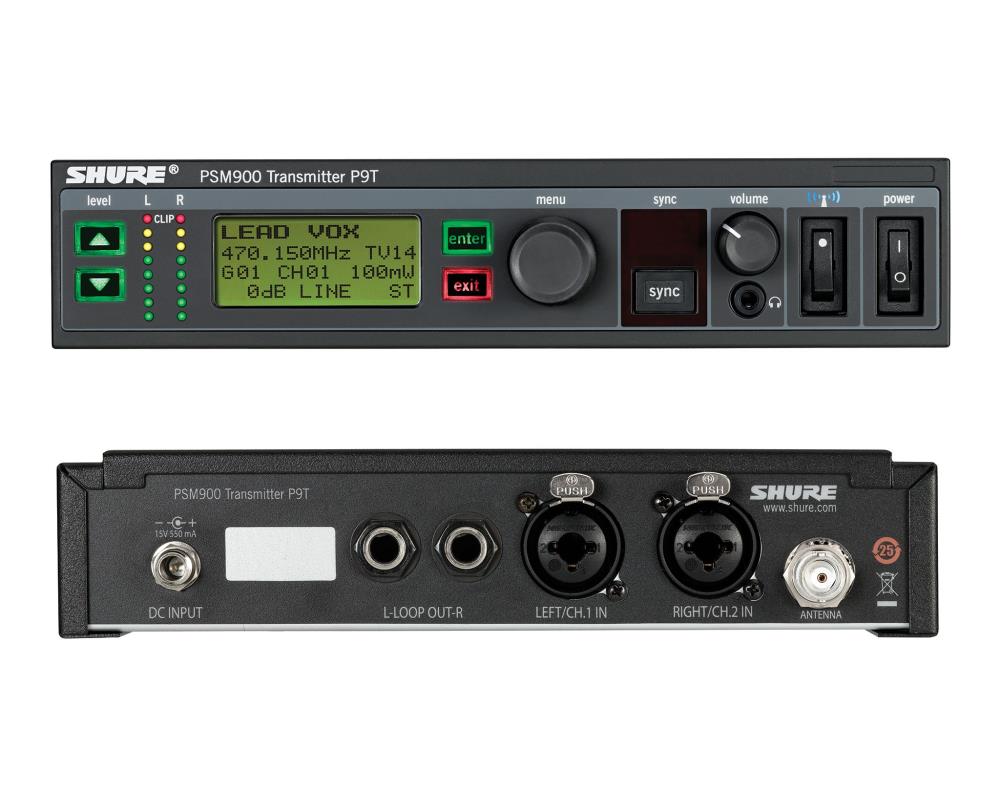 SHURE P9TE=-G6E Stereo Funksender des PSM 900 Systems