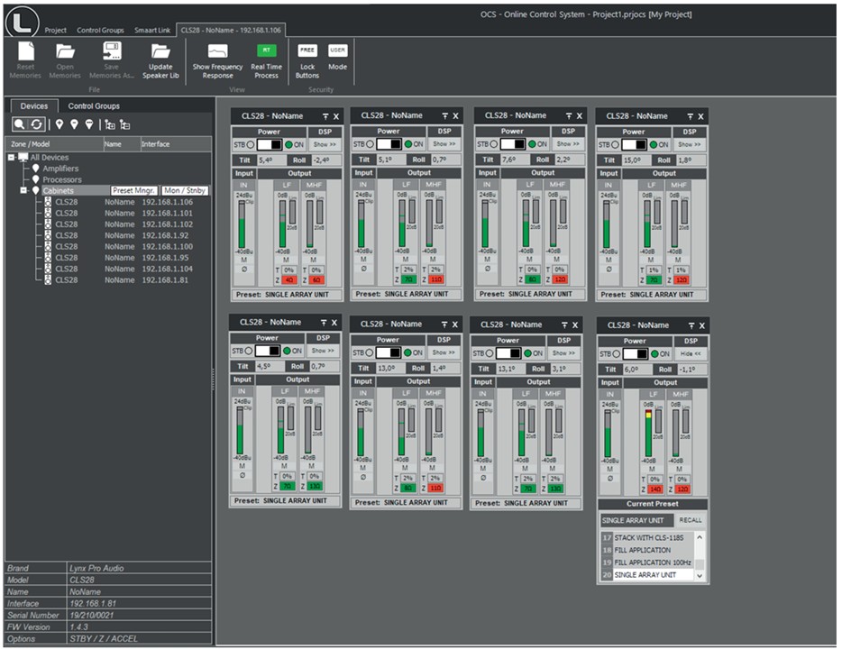 LYNX pro-audio GTX-20K