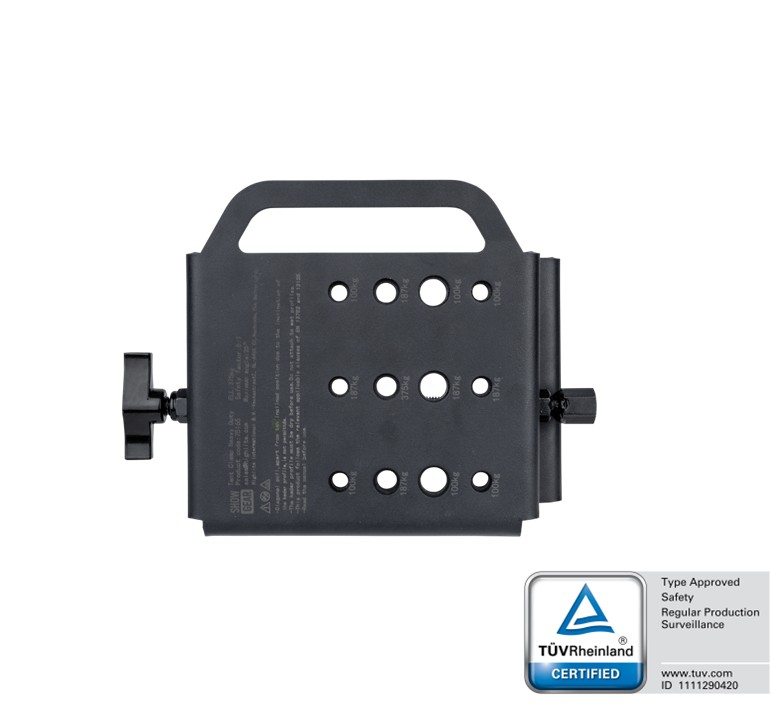 SHOWGEAR Zeltklemme Heavy‑Duty - schwarz