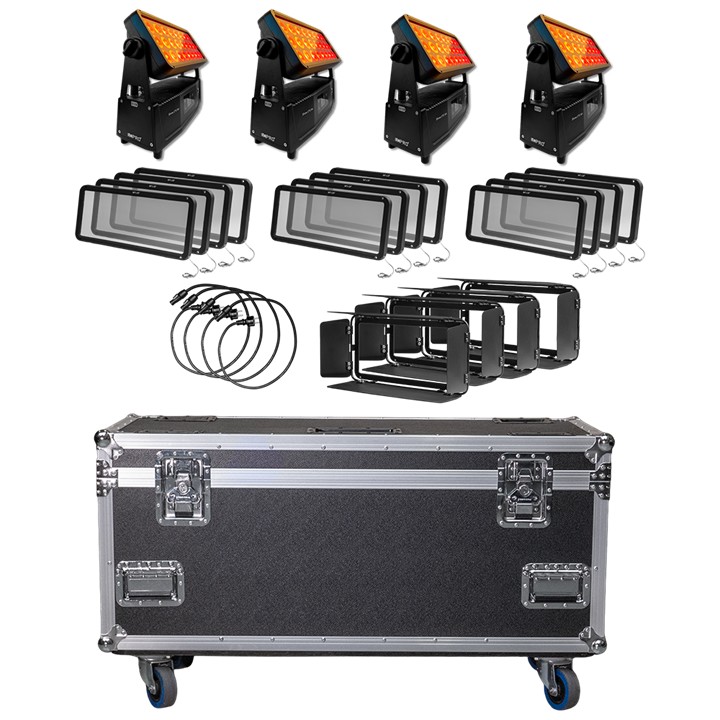LCPRO® Show.CYC B4 Akku – 4er Tourpack
