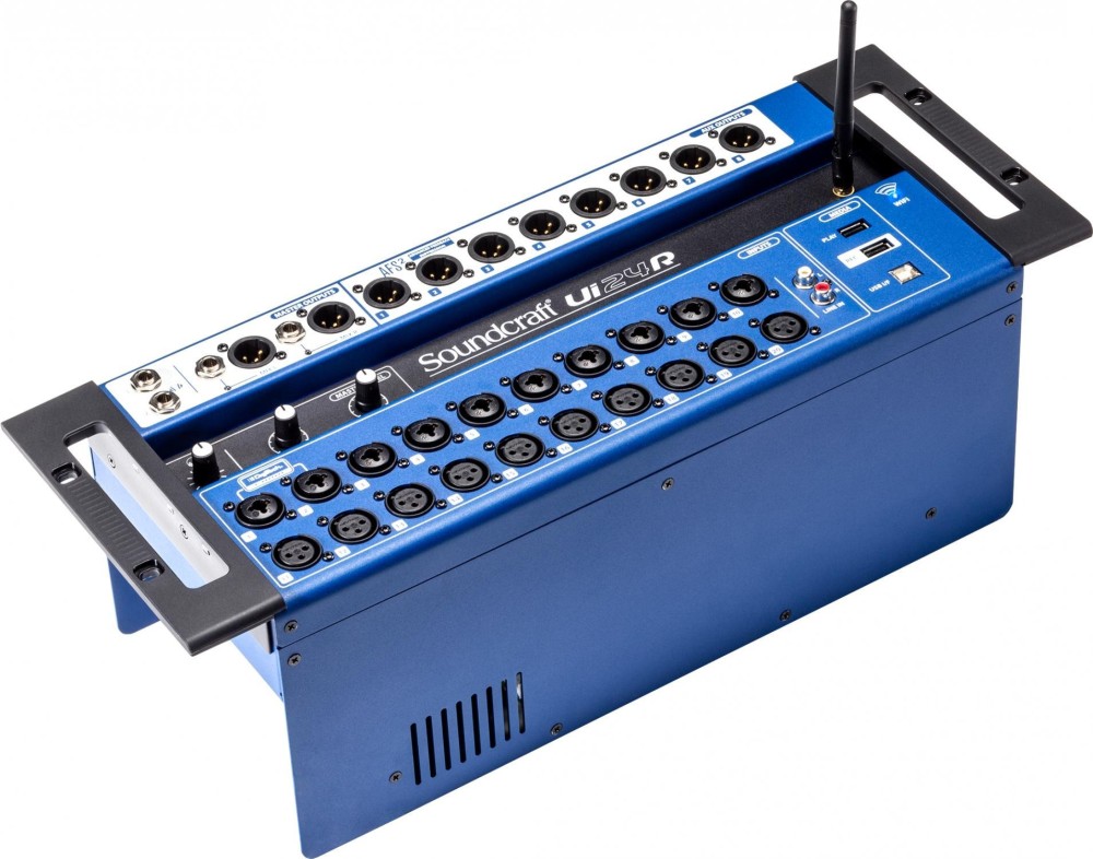 SOUNDCRAFT Ui24R 24-Kanal Mischpult mit Tablet/Smartphone/PC Steuerung