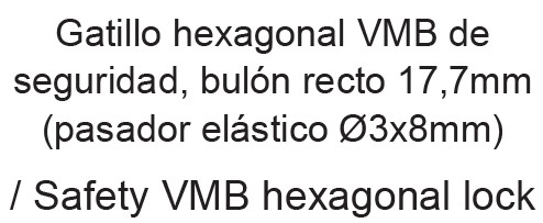 VMB 2026D Sicherungsbolzen TE-034 / TE-046