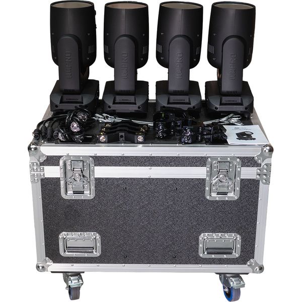 LCPRO® AURON ONE20 6er Tourpack – professionelle Moving-Head-Komplettlösung