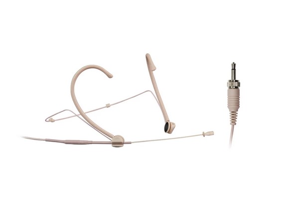 MIPRO MU-23-3P Ultrakompaktes Nackenbügel-Kondensatormikrofon, beige