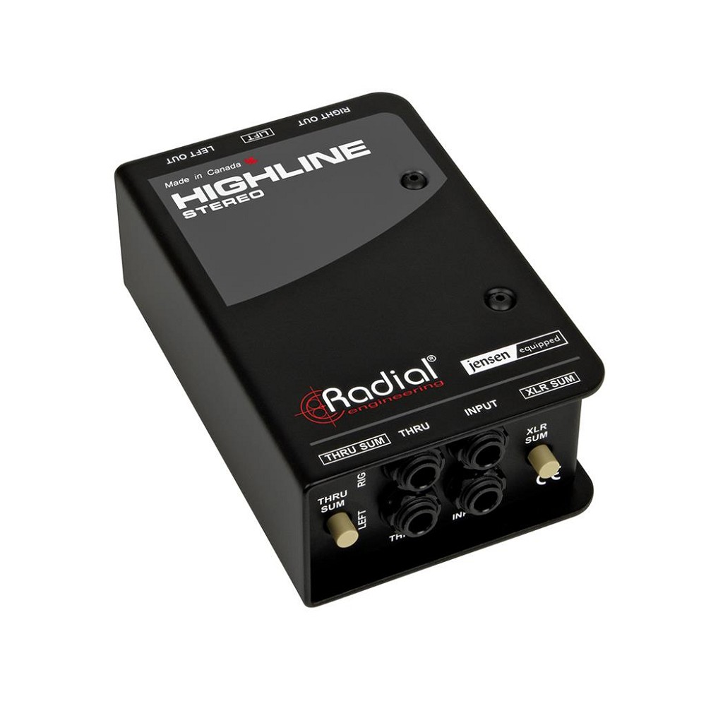 RADIAL Highline Stereo Passive Line Isolator
