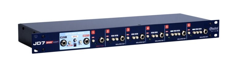 RADIAL JD7 Studio Guitar Distribution and Splitting