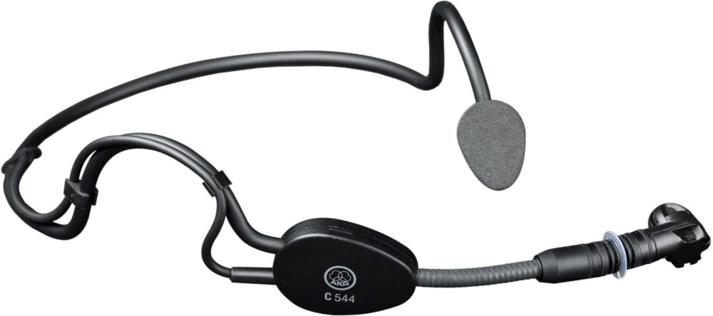 AKG C544 L, Headset-Mikrofon, Niere, Mini-XLR Nackenbügelmikrofon für Fitnesstrainer