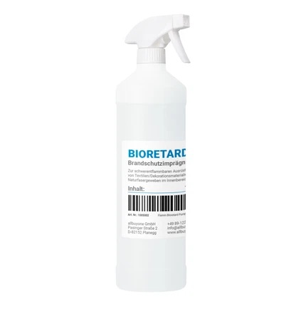 BIORETARD® 1 Liter – Flammschutzmittel für Zellulosefasern