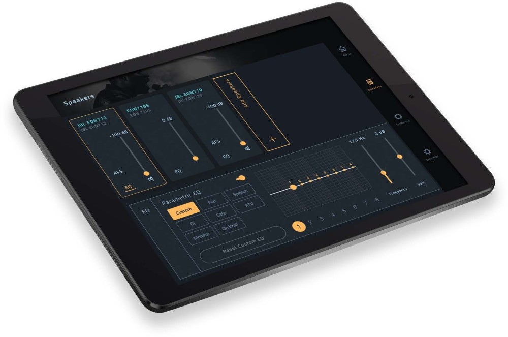 JBL EON712, 12"/1" PA-Lautsprecher, aktiv mit Mixer, Bluetooth & App-Steuerung