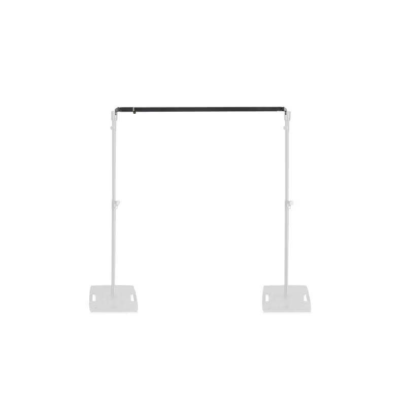 GRAVITY PAD T Horizontal telescopic pole for Pipe and Drape curtain system