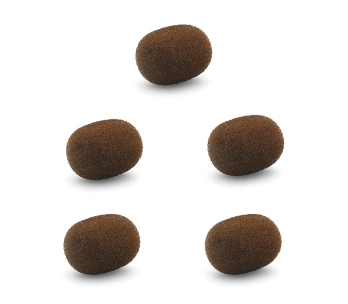 DPA DUA0568 - Miniature Foam Windscreen, Brown, 5 pcs