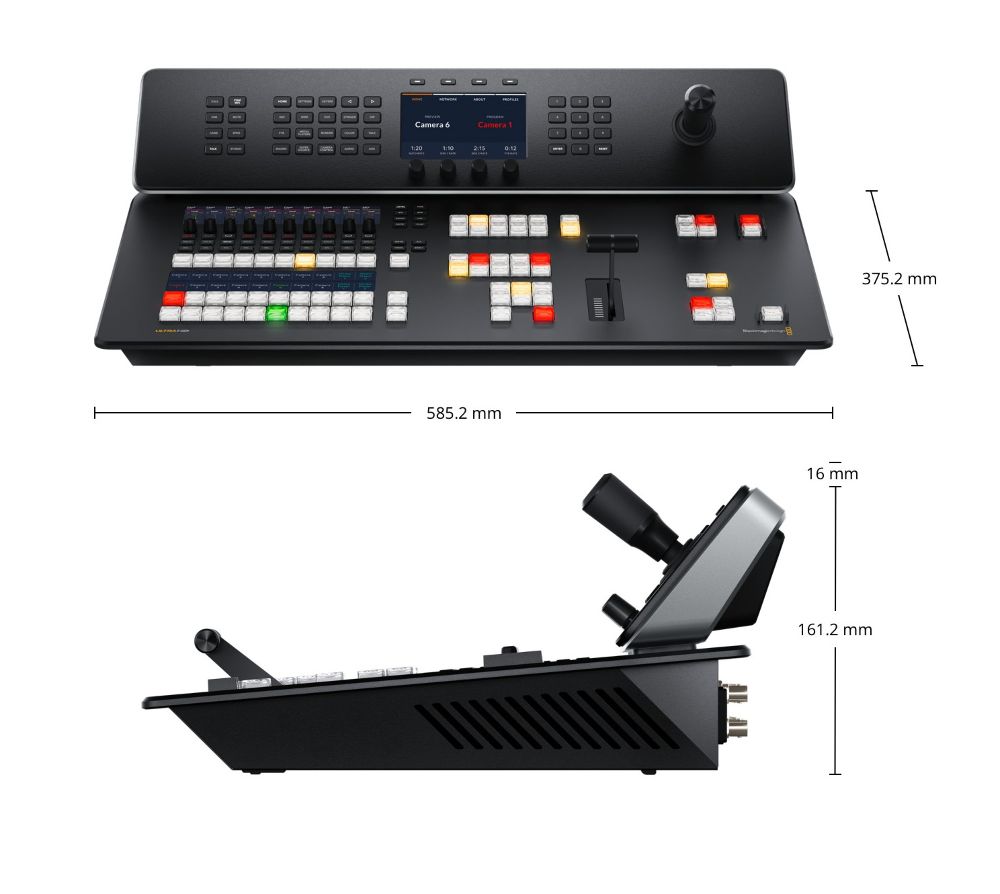 BLACKMAGIC DESIGN ATEM Television Studio 4K8 2TB – professioneller Ultra-HD Live-Produktionsmischer