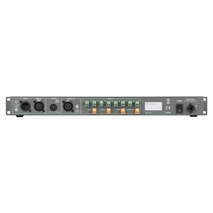 SHOWTEC DR Pro Rack DMX recorder