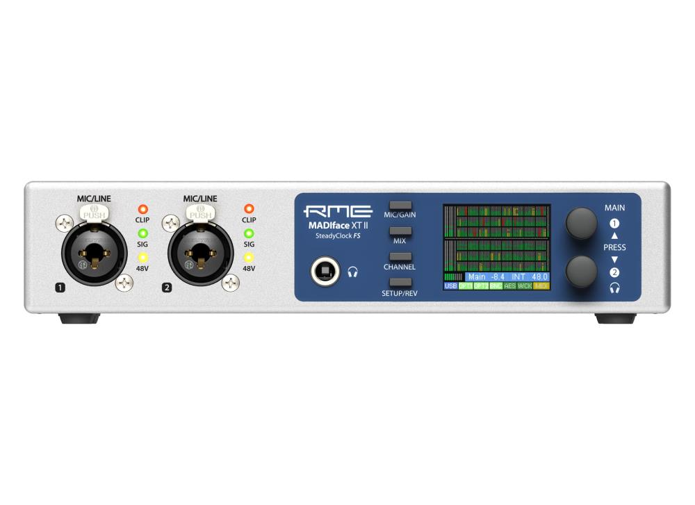 RME MADIface XT II MADI / USB Audiointerface,394 Kanal,9.5'' Triple MADI, IN/OUT: Klinke / XLR / MADI / PCI Express / USB