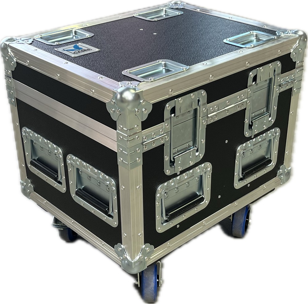 AMPTOWN FCPS  Motoren Case für Chainmaster/ Moveket PROstage 500-4 1K schwarz, mit Rollen
