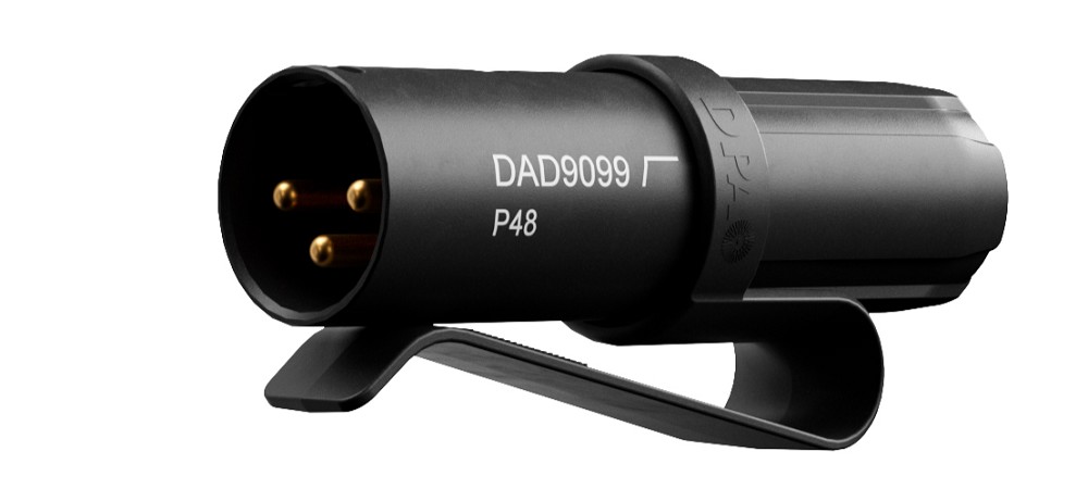 DPA Adapter: MicroLock zu 3-Pol-XLR mit Low-Cut-Filter DAD9099