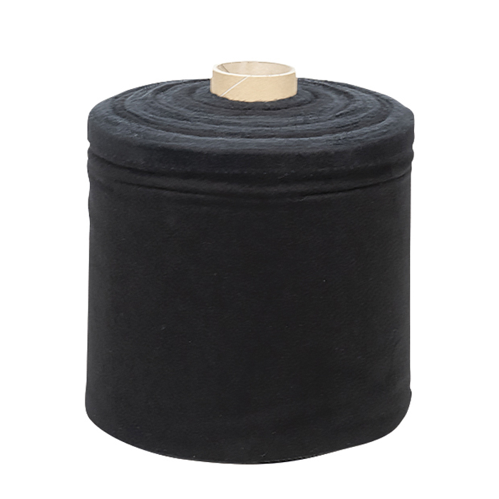 WENTEX Deko molton 0,2(w) x 60(l)m, black Molton 160 g/m² Rolle
