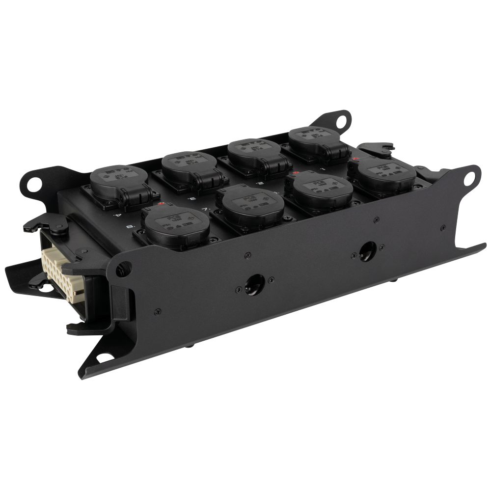 SHOWGEAR PowerCore 2m.8s Breakout Multipin H16 In/Out to 8x Breakout Multipin H16 Ein-/Ausgang auf 8x Schuko