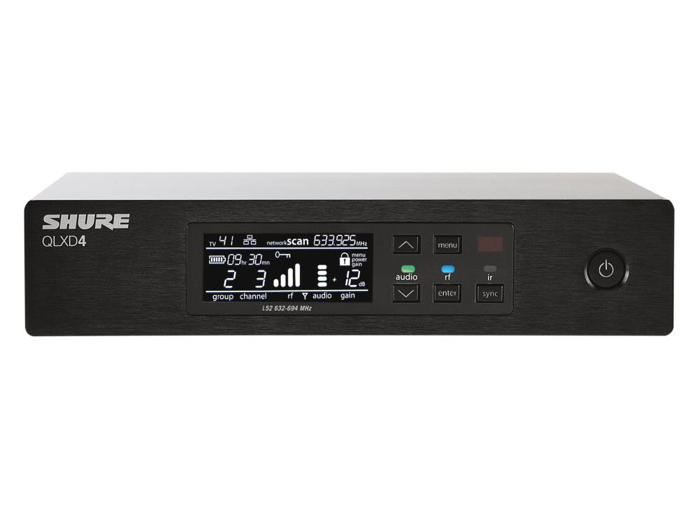 SHURE QLXD14E-H51 Gitarren-Funksystem mit WA302 Kabel