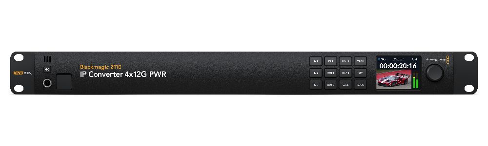 Blackmagic Design 2110 IP Converter 4x12G PWR