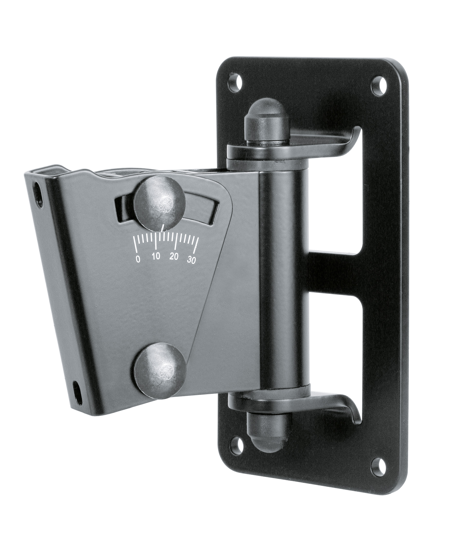 K&M 24471 Boxenwandhalter schwarz