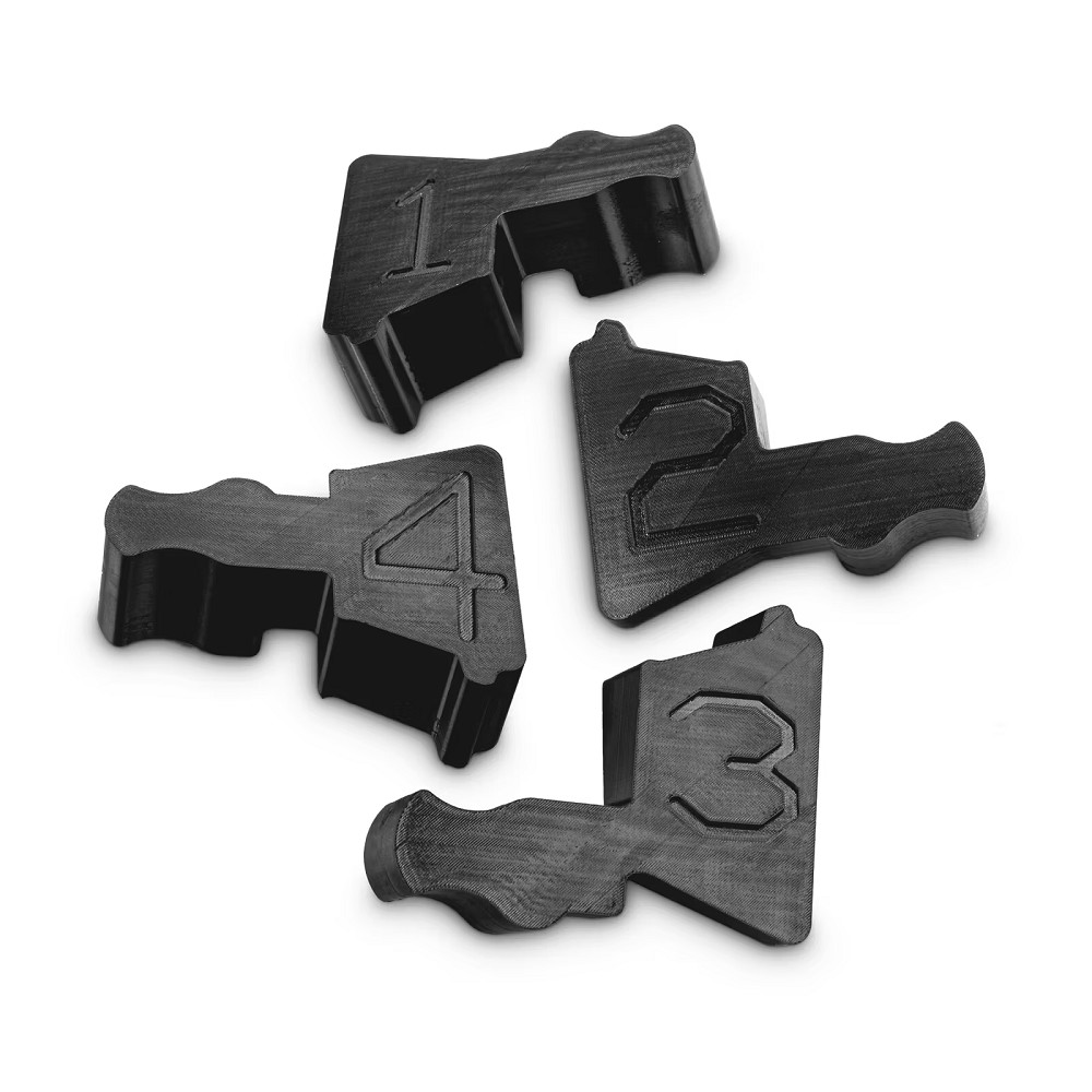 DEFENDER 3 2D Adapter Set Cable protector 3 channels | adapter SET | heavy-duty version | height 7.5cm