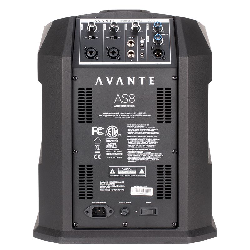 AVANTE AS 8 aktiv Säule Set mit Sub