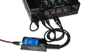 CATCORE SP-DJ 2x XLR female, 2x klinke Stereo Kabelauflösung/Peitsche/Split, Ethercon auf 4x Kabel