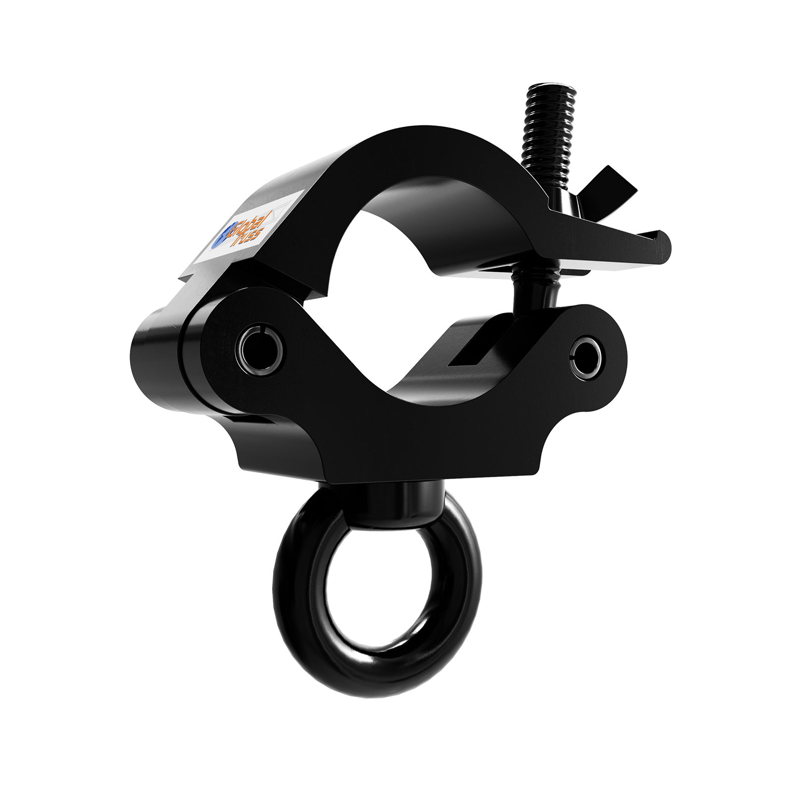 GLOBAL TRUSS 5033-B Half Coupler Eye 48-51/50/200kg stage black, schwarz