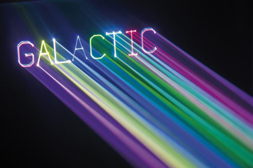 SHOWTEC Galactic TXT Text laser with DMX 300 mW RGB text laser