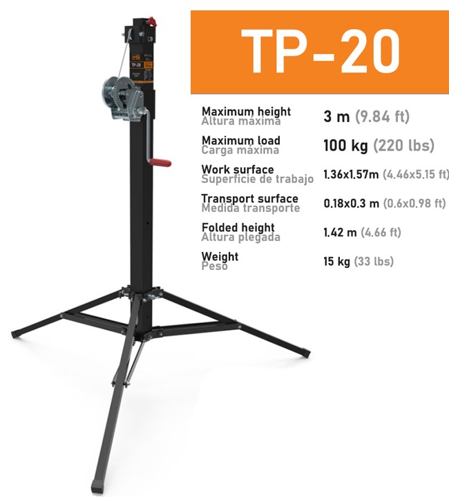 VMB TP-20 / 3 m / 100 kg