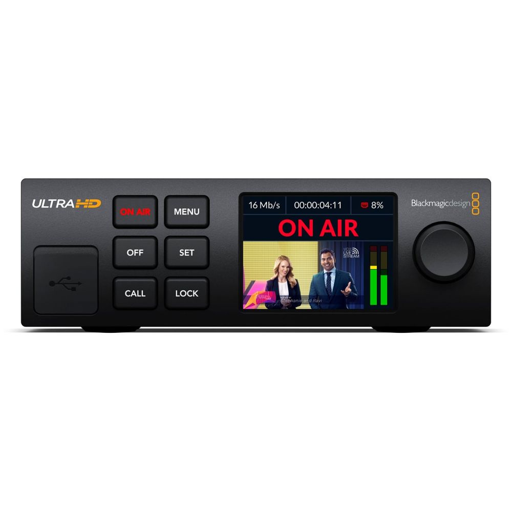 BLACKMAGIC DESIGN Streaming Encoder 4K – professioneller H.264/H.265 Streaming-Prozessor