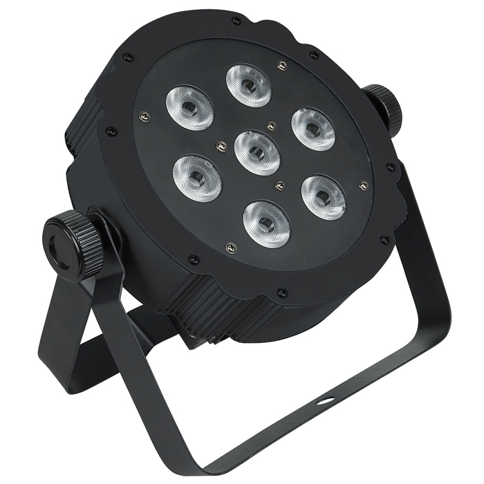 SHOWTECPRO Compact Par 7 Tri 7x 3 W RGB LED Par Can - schwarz