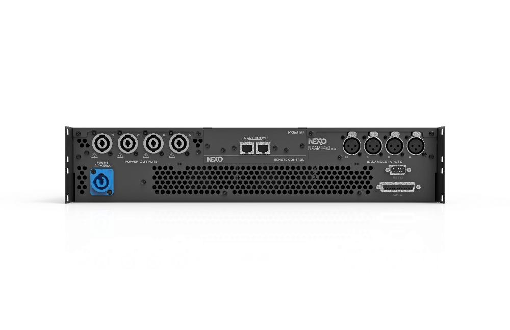 NEXO NXAMP4X2MK2 4x2500W DSP Amp digital