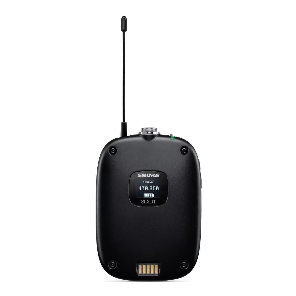 SHURE SLXD14E/DL4B-G59 Drahtlossystem mit Taschensender und DL4 Lavaliermikrofon