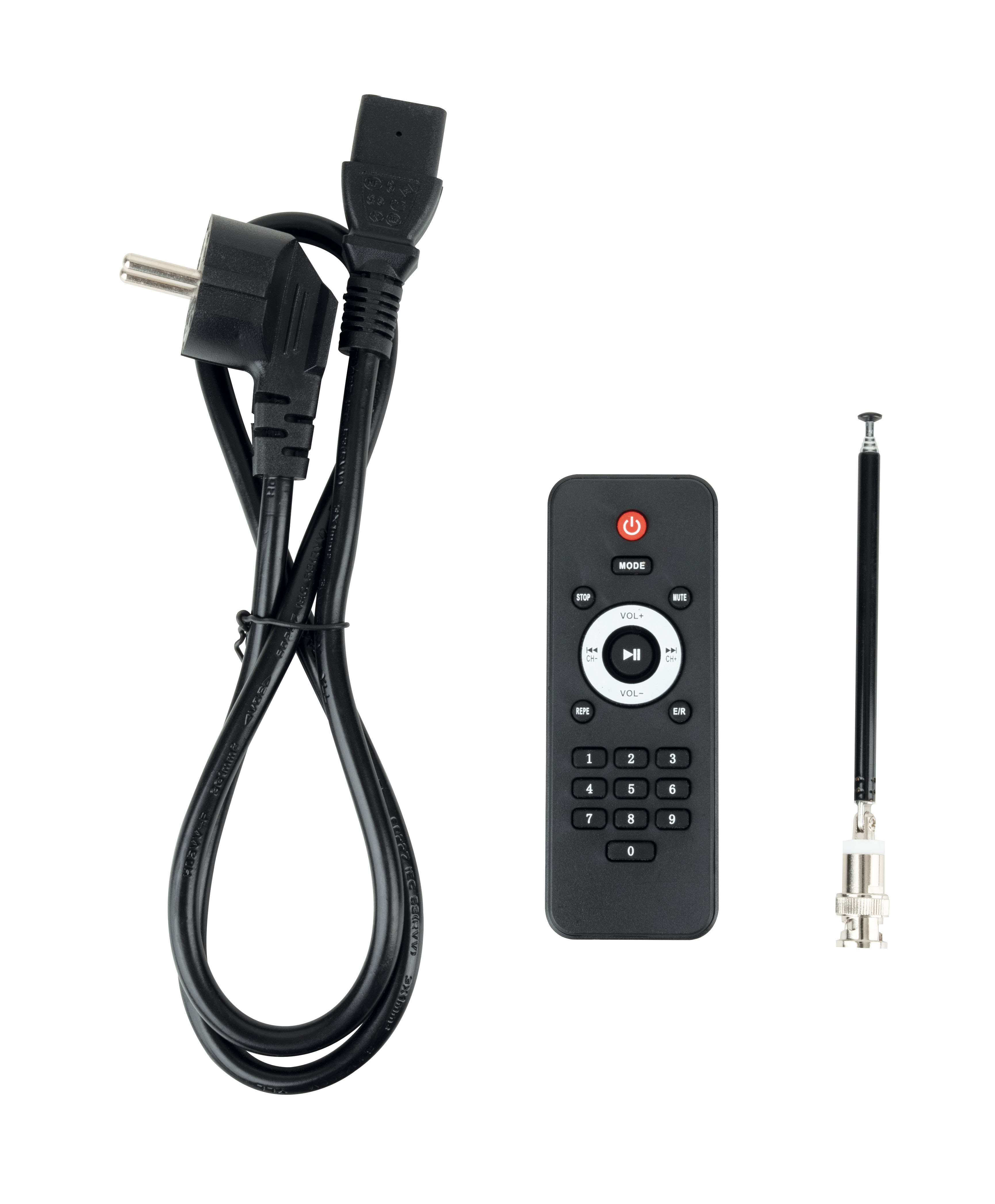 DAP MP-100DBT DAB+/FM-Radio, USB-Player und BT 4.2, 1HE-Medienplayer