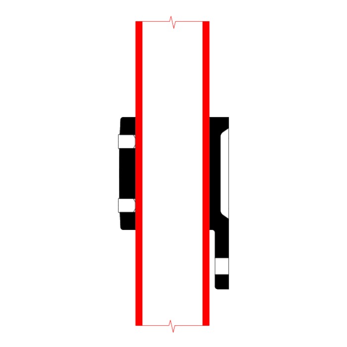 DOUGHTY T194050 Speedrail Side Palm Fixing