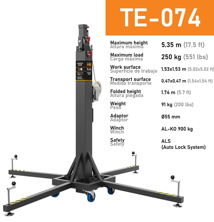 VMB TE-074 / 5,35 m / 250 kg