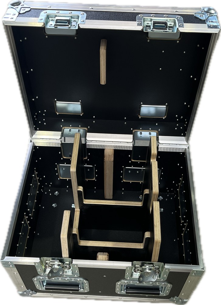 AMPTOWN FCPS  Motoren Case für Chainmaster/ Moveket PROstage 500-4 1K schwarz, mit Rollen