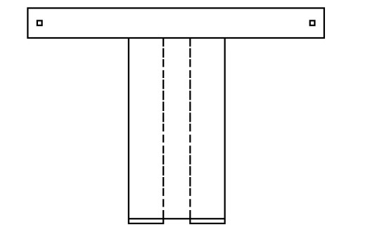 VMB 7851 Lastaufnahme TL075c/ TL078 Gabel