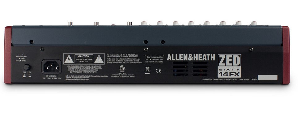 ALLEN & HEATH ZED60-14FX