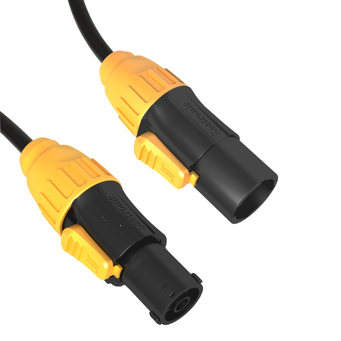 ACCU PLC IP65 Locking Power link 0,5m 3x1,5mm²