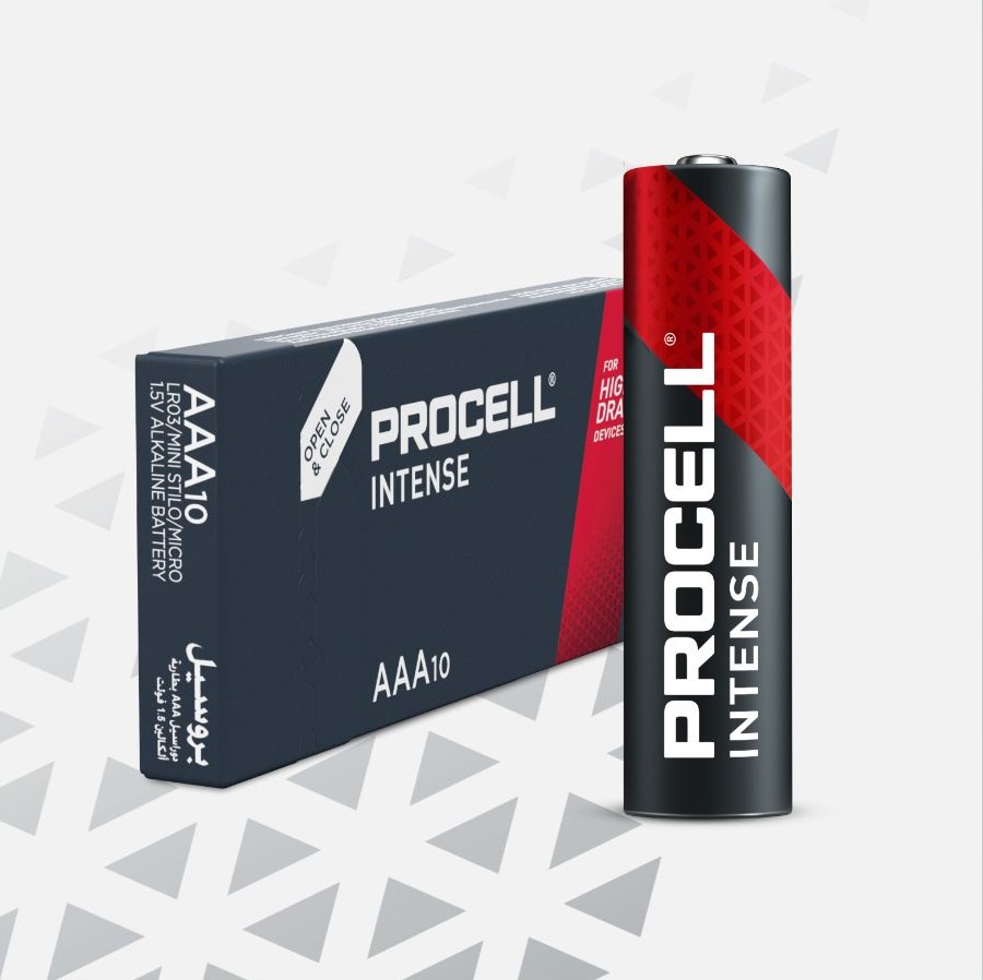 DURACELL Procell Intense AAA (LR03) PX2400 1,5 V 1223 mAh