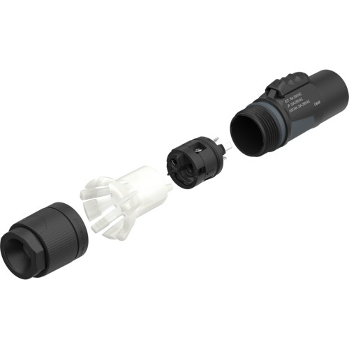 NEUTRIK NAC3M-TRUE1-S 6 - 12 mm