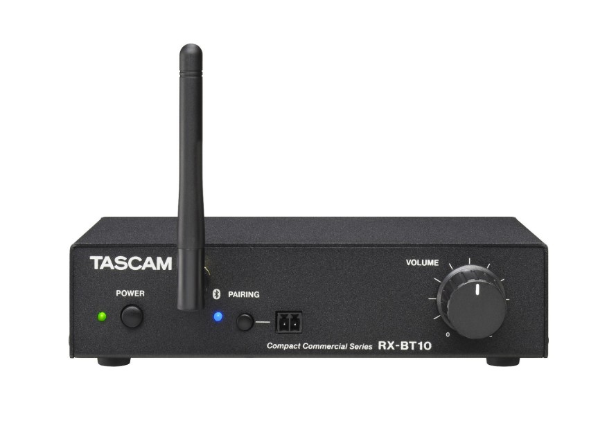 TASCAM CD-200BT 19“, 2HE CD-Player mit Bluetooth-Empfänger, Wiedergabe von Audio-CDs, MP3- und WAV-Dateien