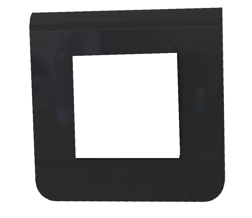 AUVITRAN AV-WALL-WP-EB BLACK – Schwarze Wandblende